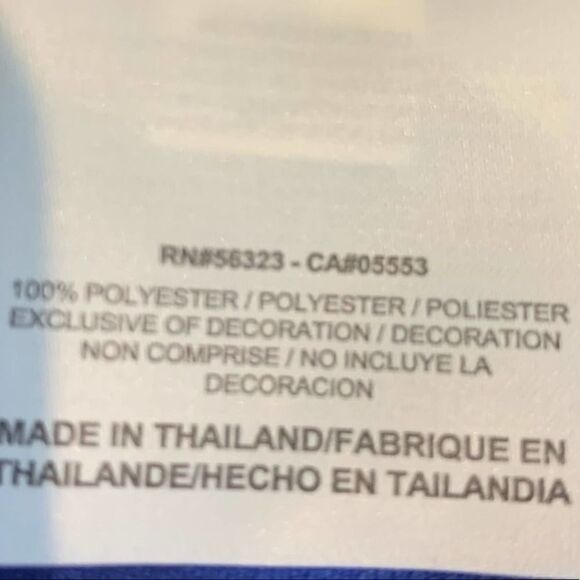 New Nike Golf Blue Tech Basic Dri-FIT Polo Shirt size XS - Picture 4 of 6